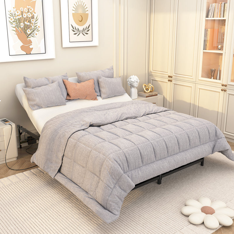 PPorfamilia Adjustable Bed with Remote, Queen
