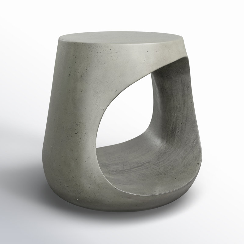 Terazzo Abstract End Table