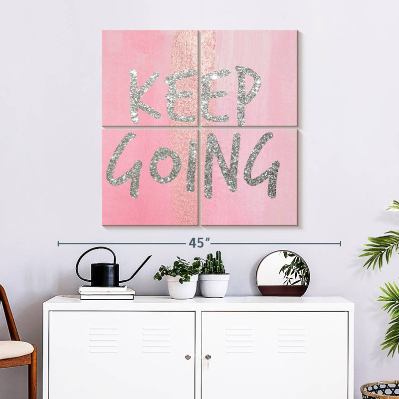 Tergel Keep Going III, 32" H x 32" W