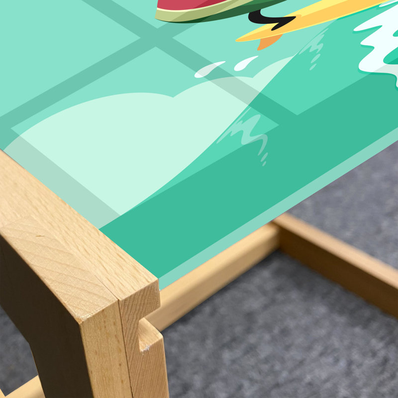 Jamayca Sled Coffee Table, 62cm H x 46cm W x 40cm D