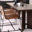 Vintage solid wood rectangular dining table-109603112