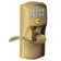 Accent Keypad Lever with Camelot Trim