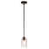 Mini-luminaire suspendu en verre à 1 lumière Pieternella