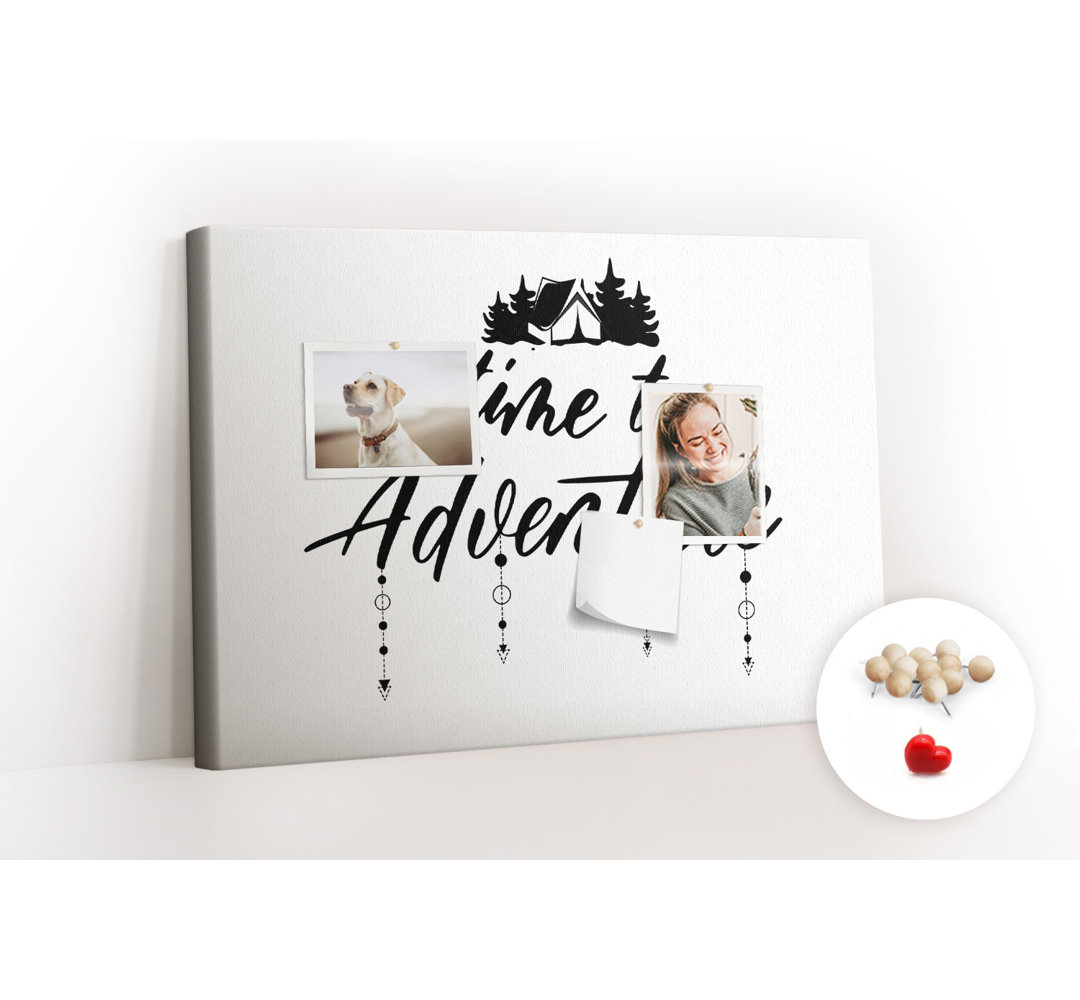 Wall Mounted bulletin board print wall art notice boards for office corkboard Inspiration quote