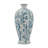 17" Blue and White Porcelain Table Vase