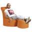  Repose-pieds pouf rond 20 po Goku, hydrofuge-32999739