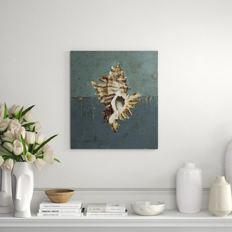 Seashell D Print by Sarah Atkinson, Knife Gel