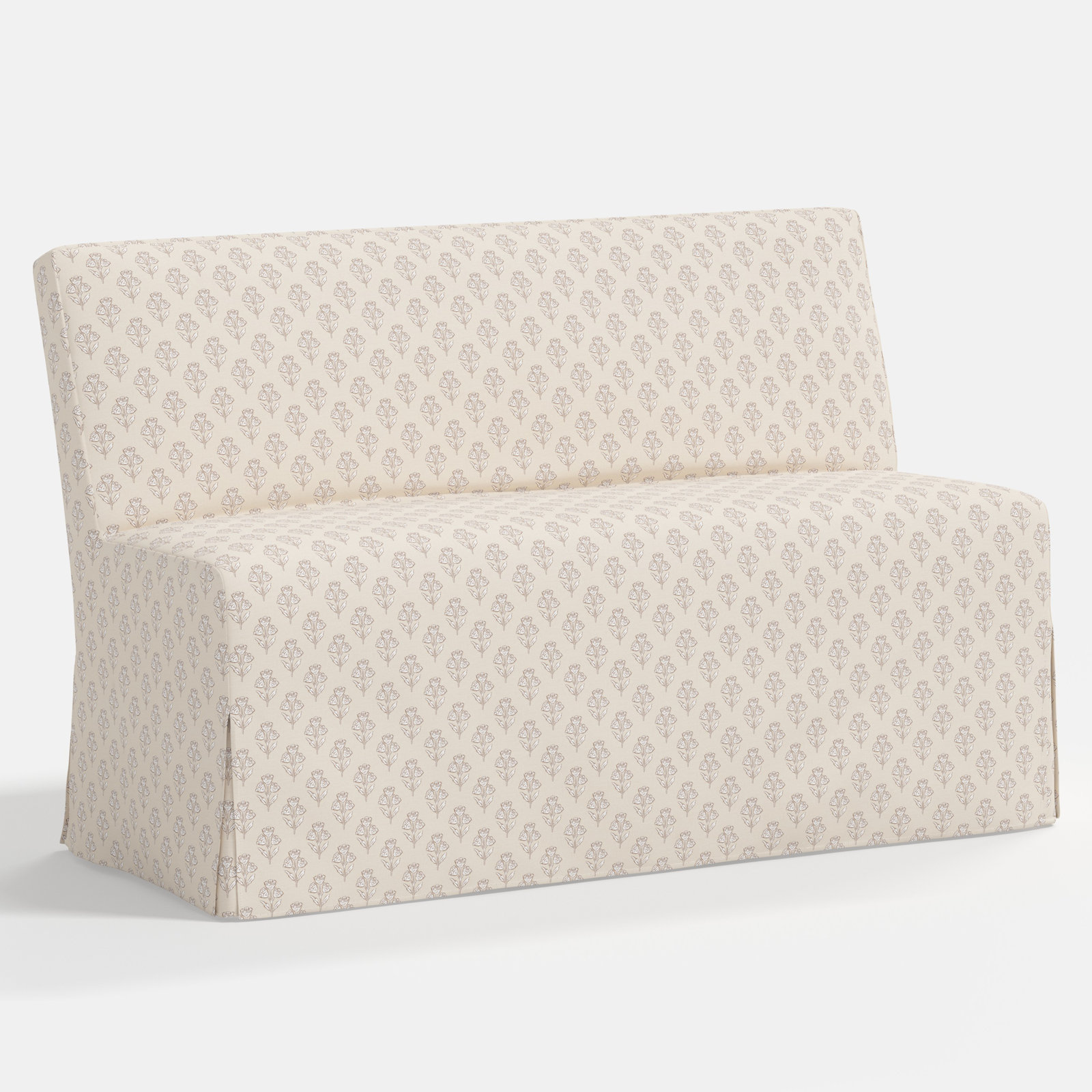 Stoffer Home x Cloth and Co. Lindy Upholstered Bench, Francie Cream