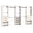 SuiteSymphony 12' W Solid Shelving Closet System