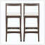 Ensemble de 2 tabourets d'intérieur rembourrés pour usage domestique-1473217926