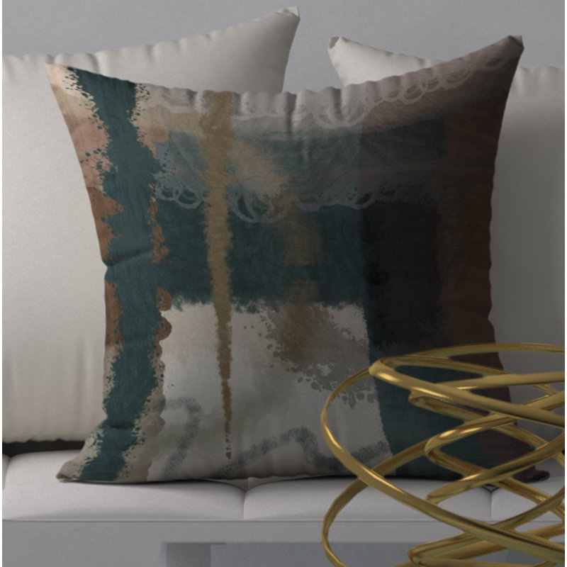 Housse de coussin carrée/insert Easy fascinant, 20 po X 20 po