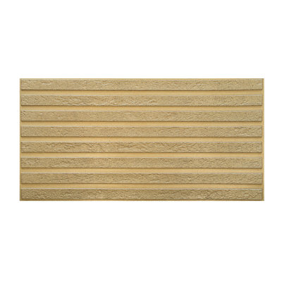 Falkirk Retro 3D VI 38.2" x 19.7" Faux Wood 3D Wall Panel (10-pack)