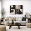 Reproduction d'art encadré sur toile neutre encadrée de peinture Mid and Century-91068978-124834422