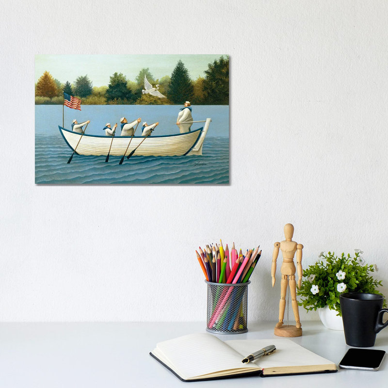 Ladies Of The Lake by Lowell Herrero - Wrapped Canvas Gallery-Wrapped Canvas Giclée, 20.32 cm H x 30.48 cm W