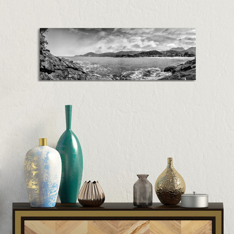 Beach Pano - Wrapped Canvas Panoramic Print, 30.48cm H x 91.44cm W x 1.905cm D