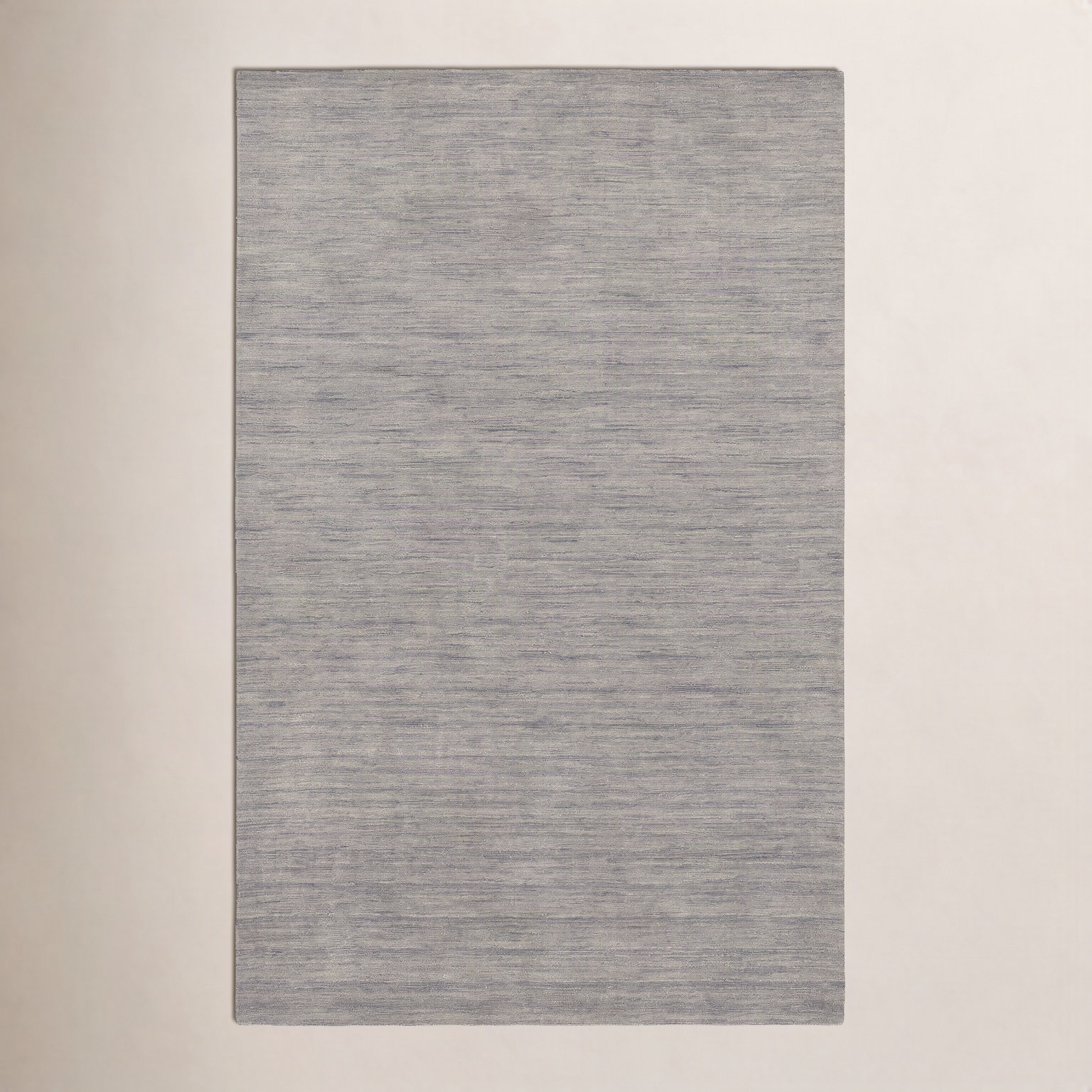 Nala Gray Hand-Tufted Wool Rug, Rectangle 8' x 10'