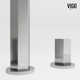 Hart 9" H Two Handle Widespread Bathroom Faucet 