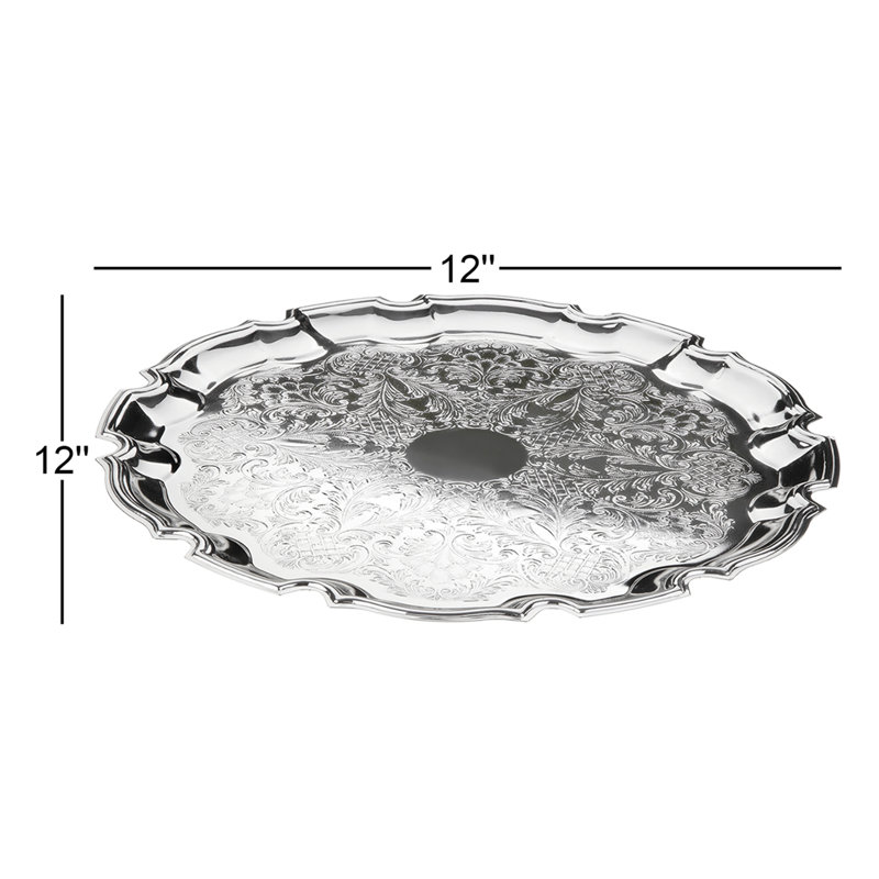 Queen Anne Silver Plated Tray