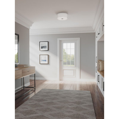 Chantey Linen Flush Mount