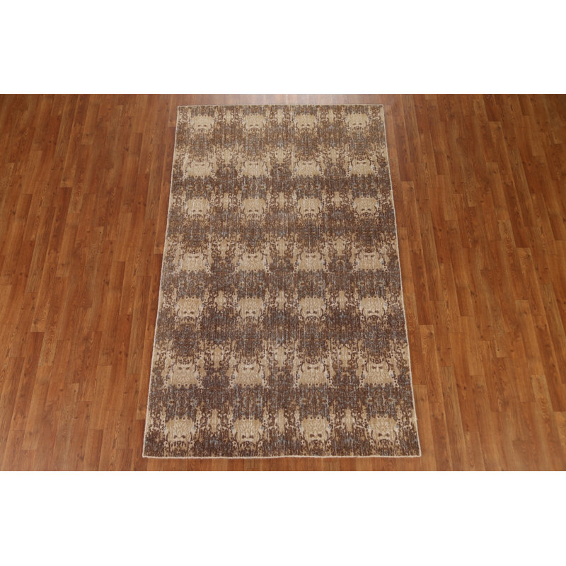 Tapis à motif abstrait All-Over 5X8