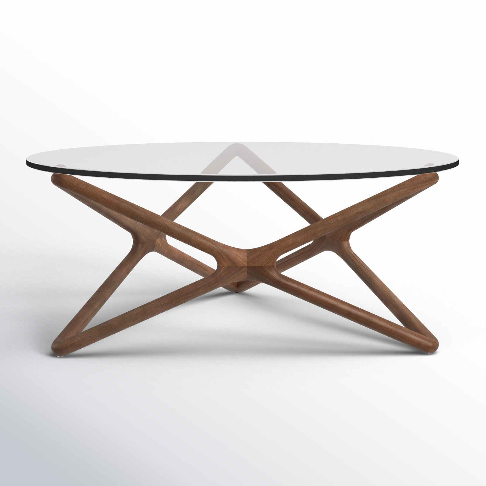 Lark 40" Coffee Table, Walnut