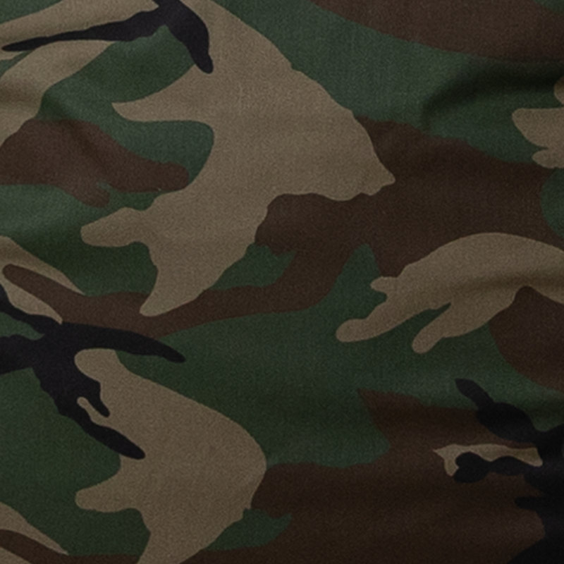Fauteuil à billes en coton Classic, Petit, Sergé de coton camouflage