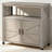 Wooden Patio Bar Table Set with Storage, Outdoor / Indoor Buffet Cabinet Sideboard-575817203