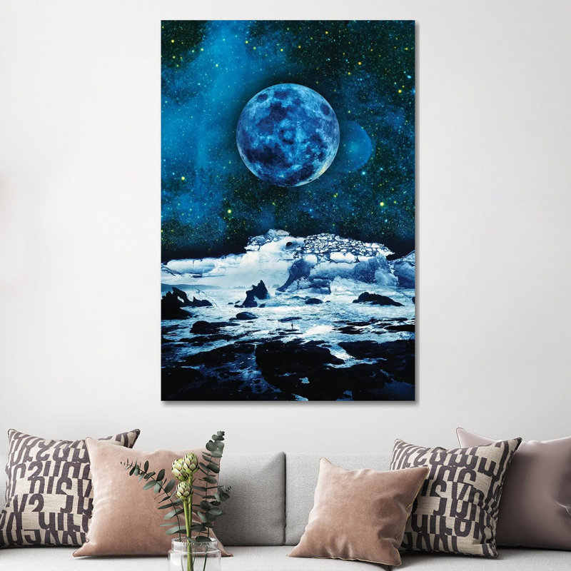 Blue Traveler by Stoian Hitrov - Gallery-Wrapped Canvas Giclée on Canvas, 152.5 cm H x 101.5 cm W x 3.175 cm D, Canvas