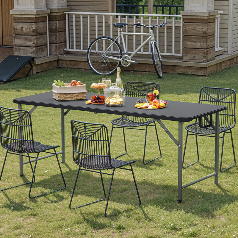 Heavy Duty Rectangular Outdoor Folding Table