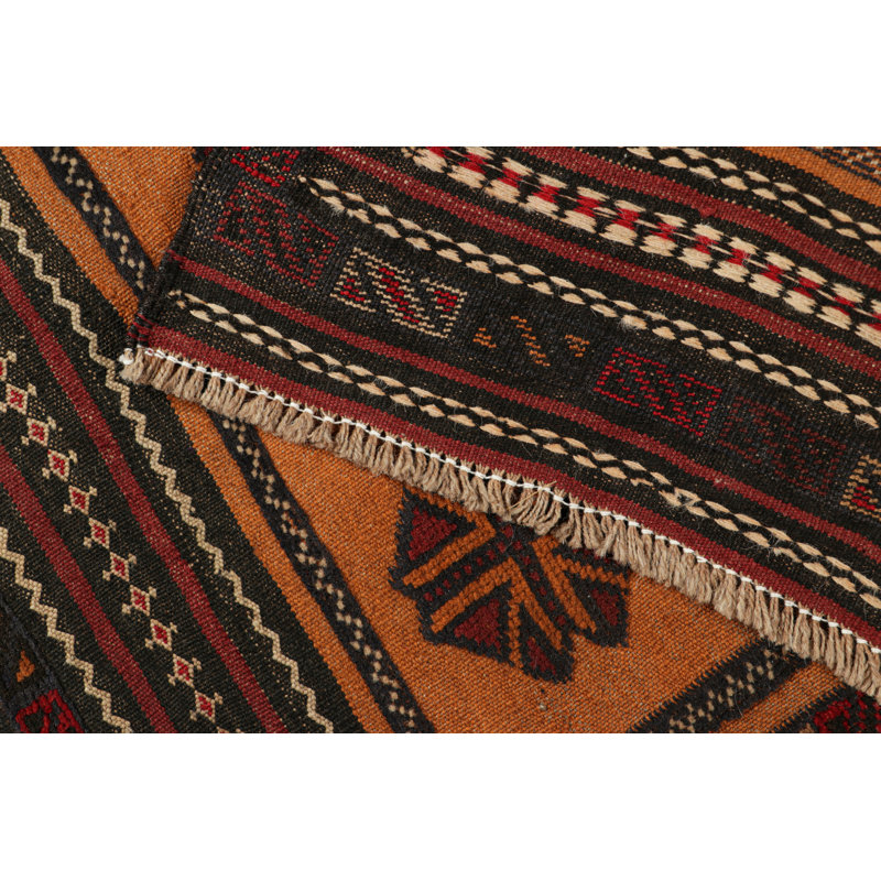 One-of-a-Kind 2'3" X 4'9" 1950s Wool Area Rug