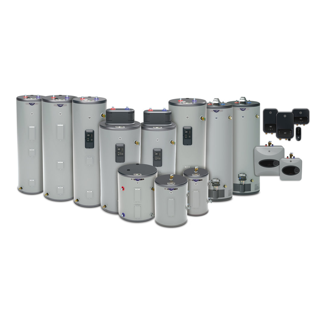 GE RealMAX Premium 40-Gallon Tall Natural Gas Atmospheric Water Heater GE Appliances