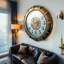 Metal Wall Clock