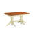 9 Piece Dining Room Furniture Set Includes a Rectangle Kitchen Table with Butterfly Leaf and 8 Dining Chairs, Buttermilk & Cherry-49679069