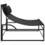  Garden Lounger Chair Anthracite 87X74x73 Cm Steel And PVC-coated polyester