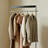 Modern Entryway Coat Rack with Shelf-96119526