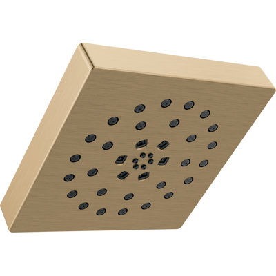 4-Setting Multi Function Fixed Shower Head with H2Okinetic Technology