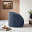 Fauteuil d'appoint pivotant en microfibre Luxury-134065415