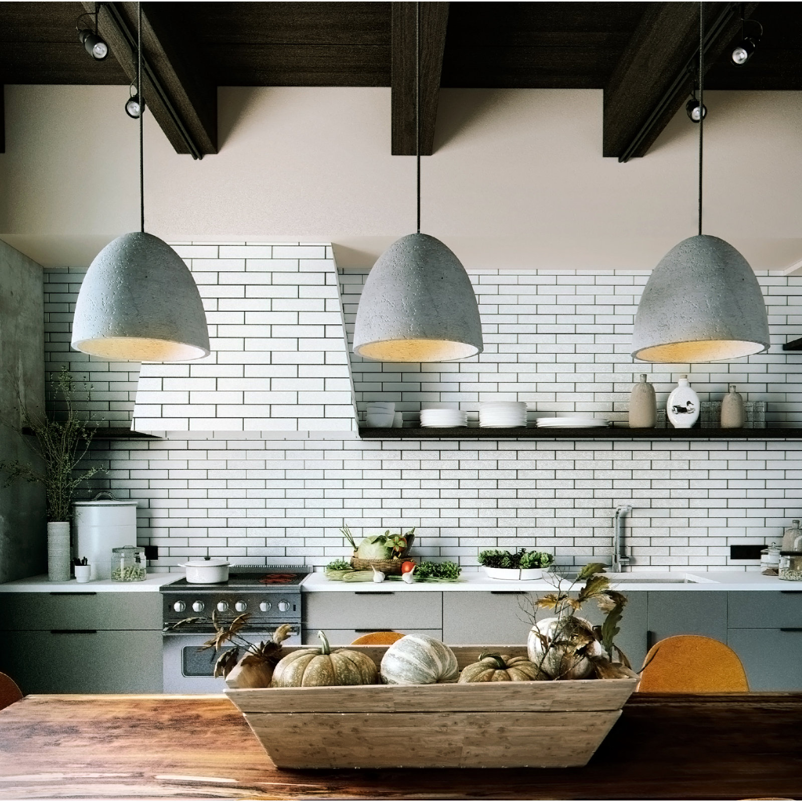 Campo Dimmable Bell Single Light Pendant, 15" H x 15.25" W x 15.25" D