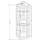 Curio Cabinet Lighted Glass Display Curio Cabinet W/Tempered Glass Doors And Shelves, Crown Corner Cabinet With Bulb, Corner Storage Decoration For Living Room And Bedroom WHI-122821909