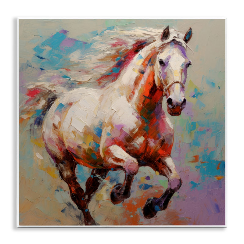«Trotting Horse Abstraction» par Irena Orlov