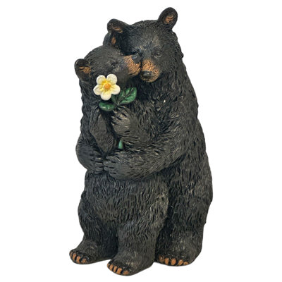 Figurine autoportante polaire en polyrésine