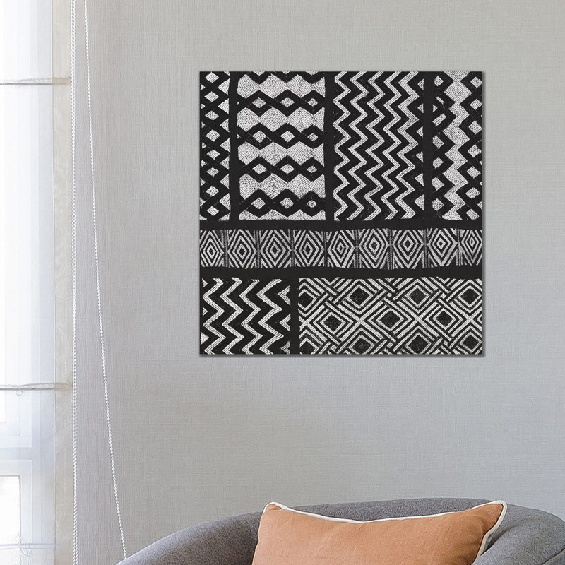 Kuba Abstract, B&W IV by Sue Schlabach - Wrapped Canvas Print, 66.04 cm H x 66.04 cm W x 1.91 cm D
