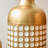 Set Of 3 Tall Metal Decorative Vases With Golden Finish And Dot Texture, Ideal For Layered Floor Display And Modern Interior Styling.