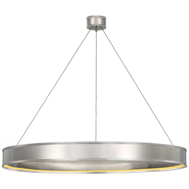 Connery 6 - Light LED Chandelier, Polished Nickel