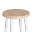 Haydenville Upholstered Counter Stool with Metal Frame-827241157-827241156