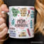 Tasse «maman Affirmations», cadeau de mère avec nom personnalisé