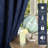 Vedder Modern Textured Waves Polyester Room Darkening Grommet Rod Pocket  Curtain Pair-495640349-495640336