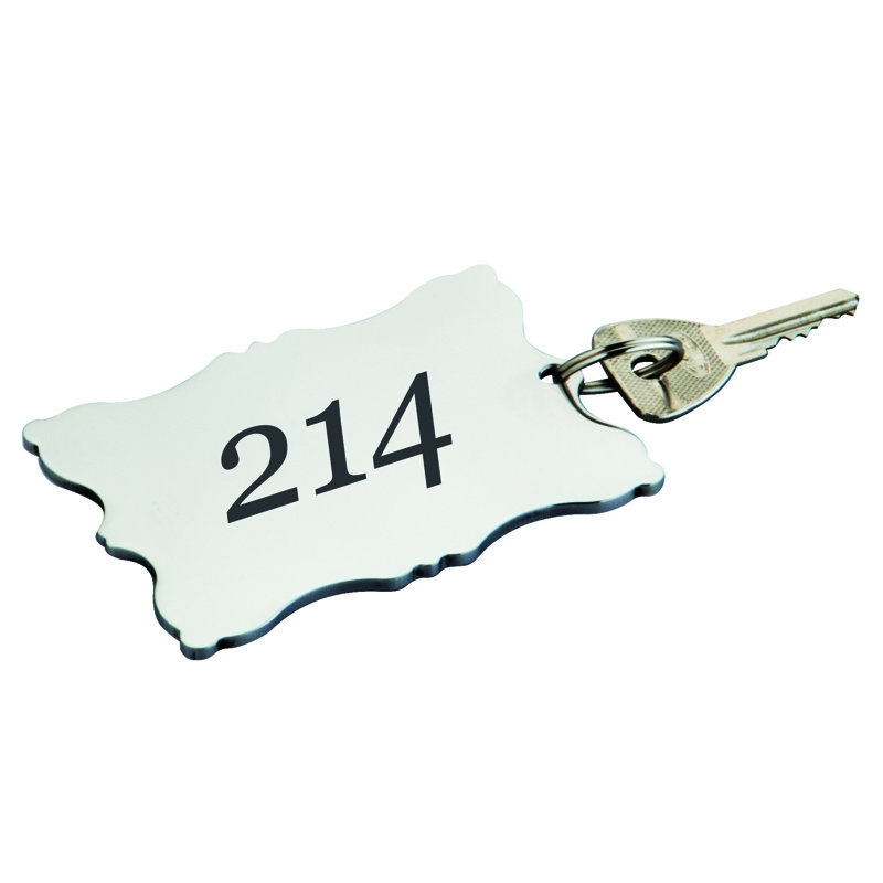 Dolce Vita Key Chain 03 - 12 Pieces - Pewter, Silver