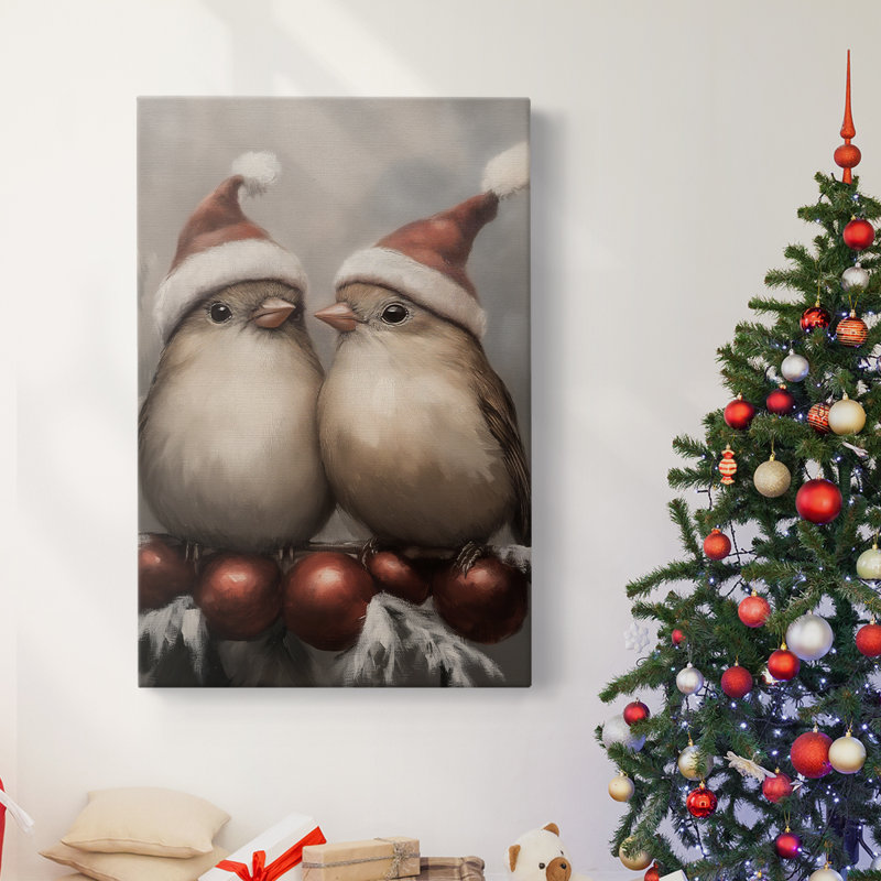 Art des Fêtes de Noël - Toile tendue avec châssis - Série 2-CCVVI, 18" H x 12" W