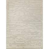 Exquisite Rugs Carmel Handmade Hand-Tufted New Zealand Wool On Canvas Silver/Ivory Area Rug